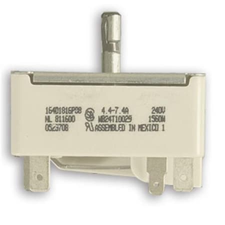 Ge GE WB24T10029 6 in. Surface Burner Control Switch GEHWB24T10029